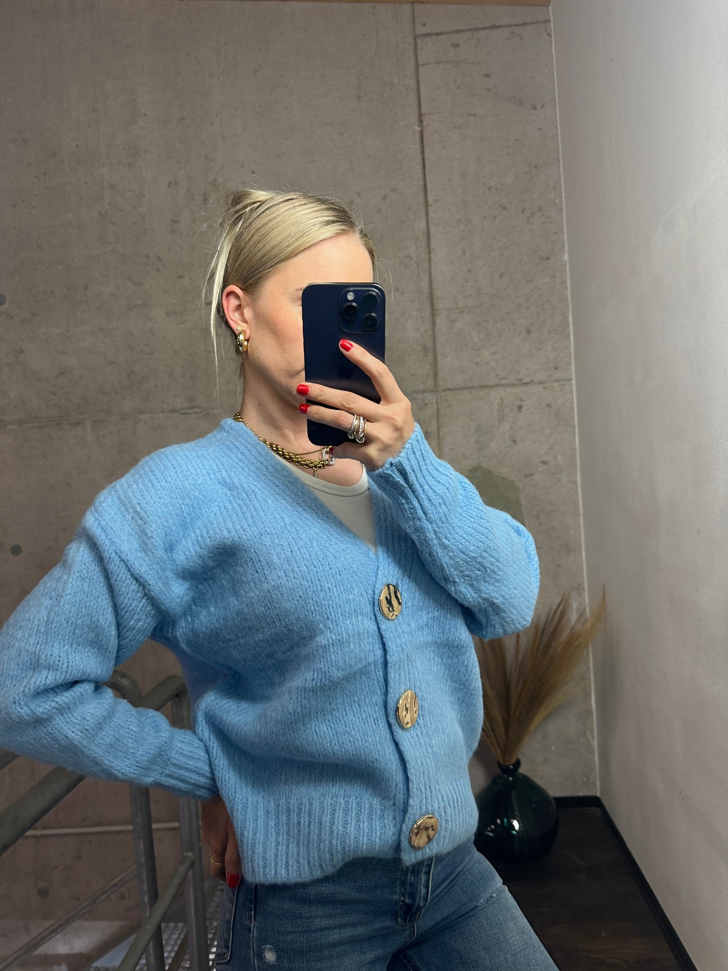 Cardigan Cinderella Hellblau