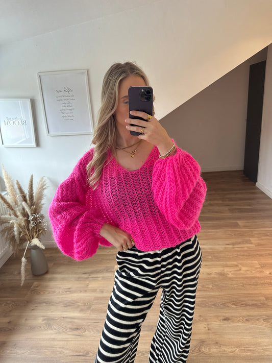 Cardigan Luna Pink Pullover