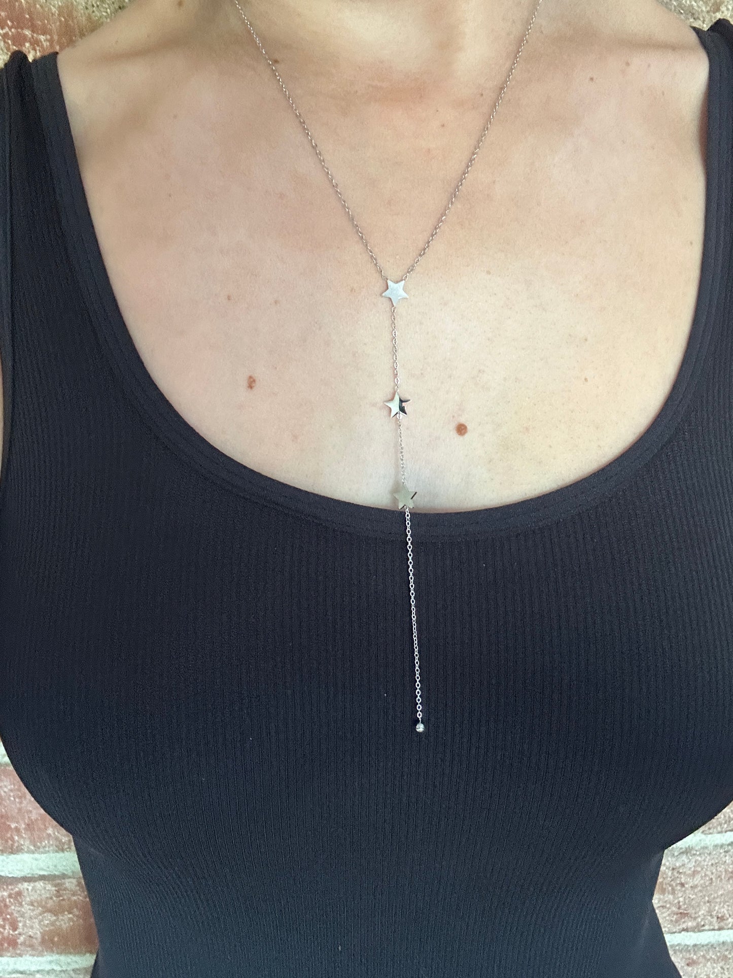 Y Kette Sterni Silber