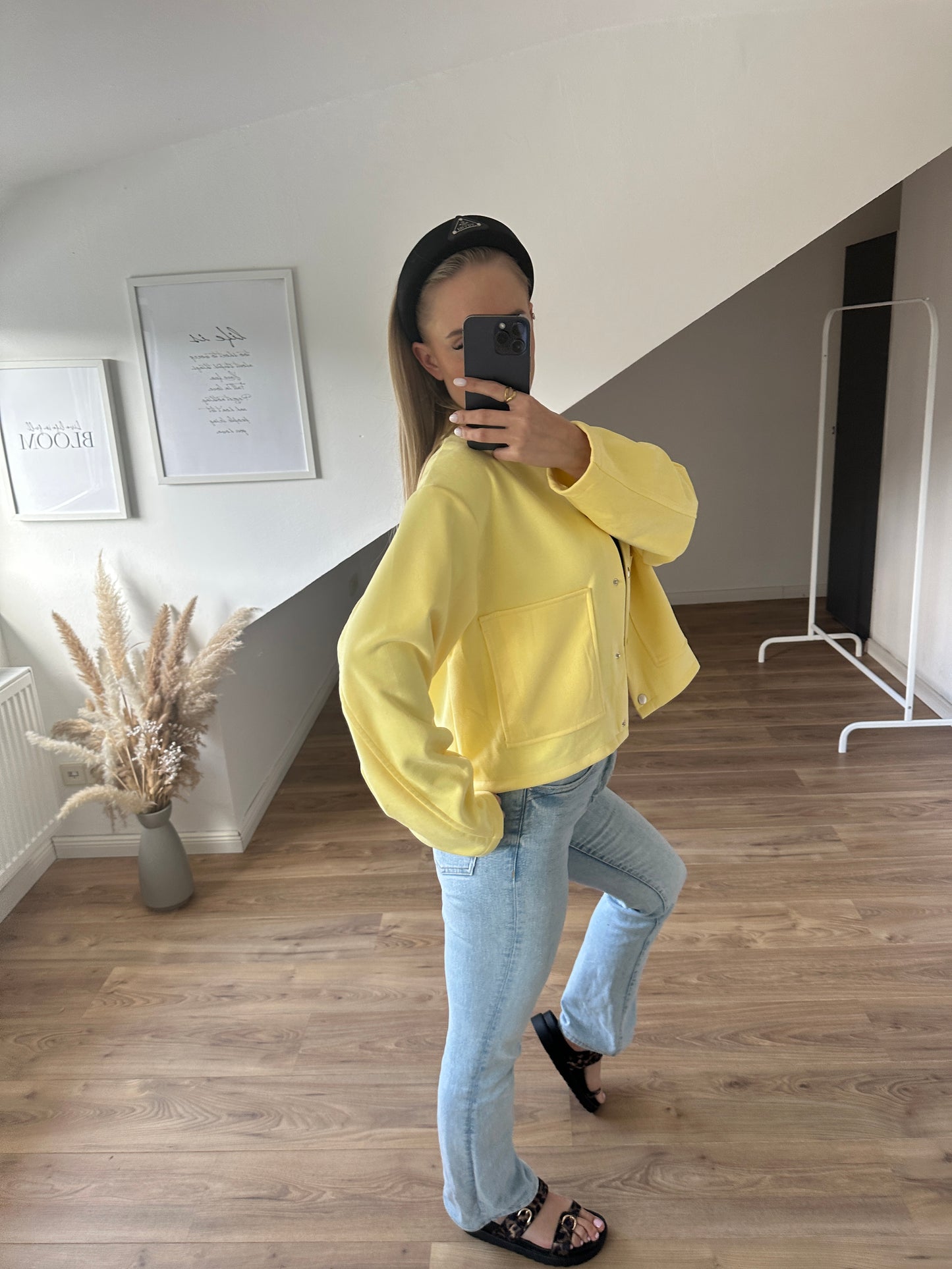 Samt Jacke Freja Mint