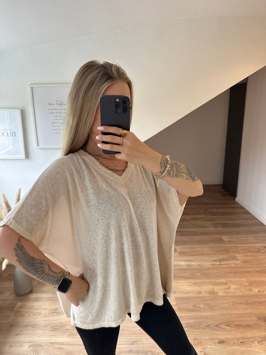 Leichtes Shirt beige