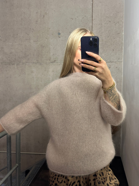Mohair Pullover Beige