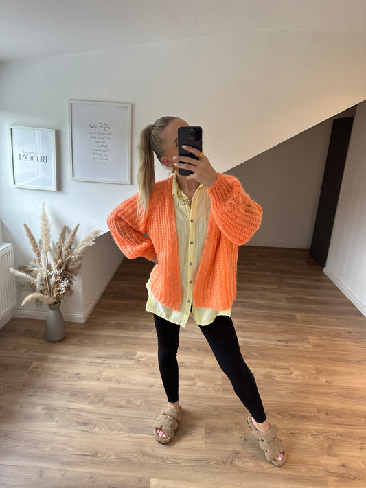Cardigan Luna Apricot