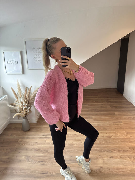 Cardigan "Livi" Rosa