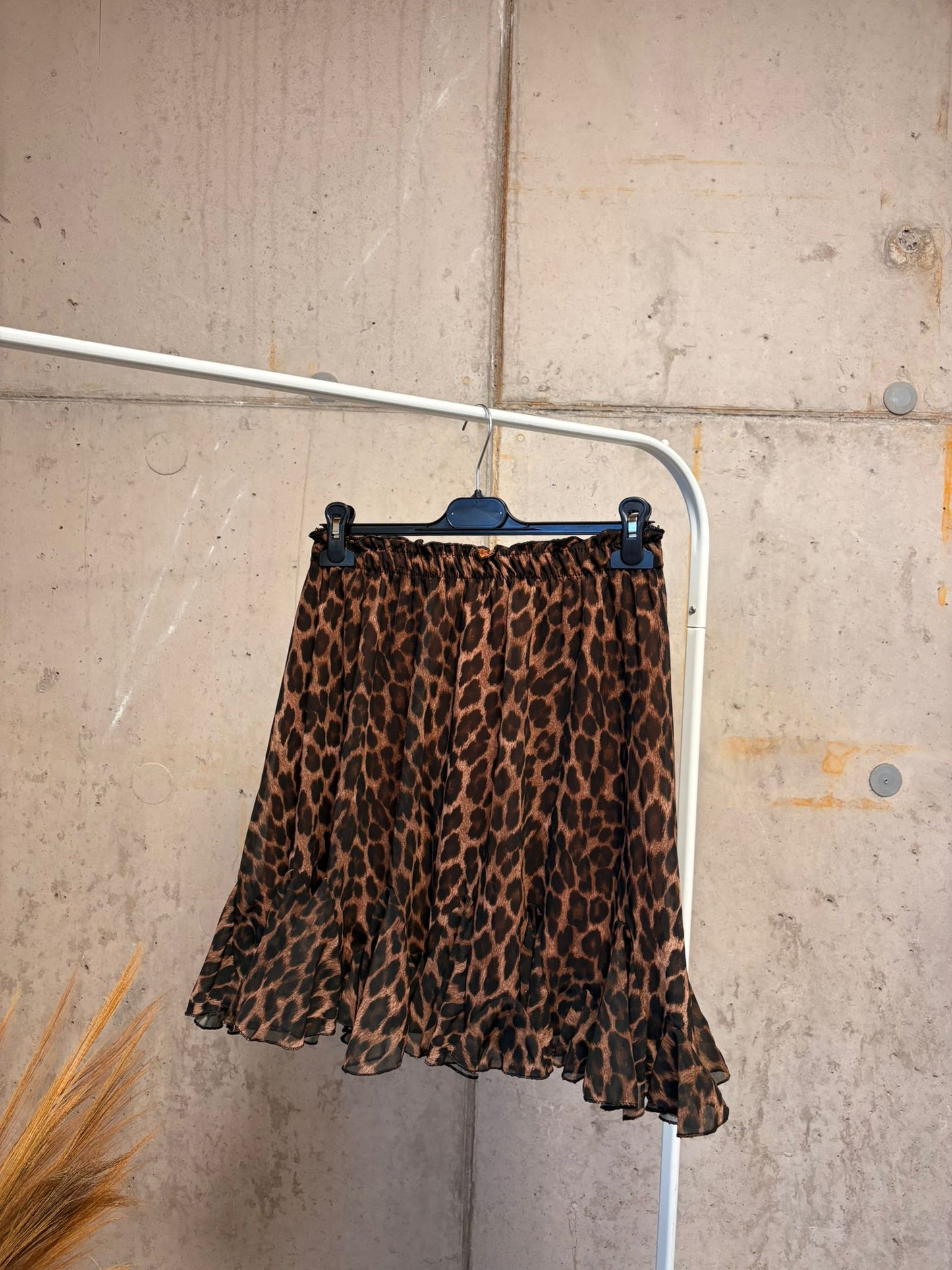 Leoparden Rock "Naty"Dunkelbraun