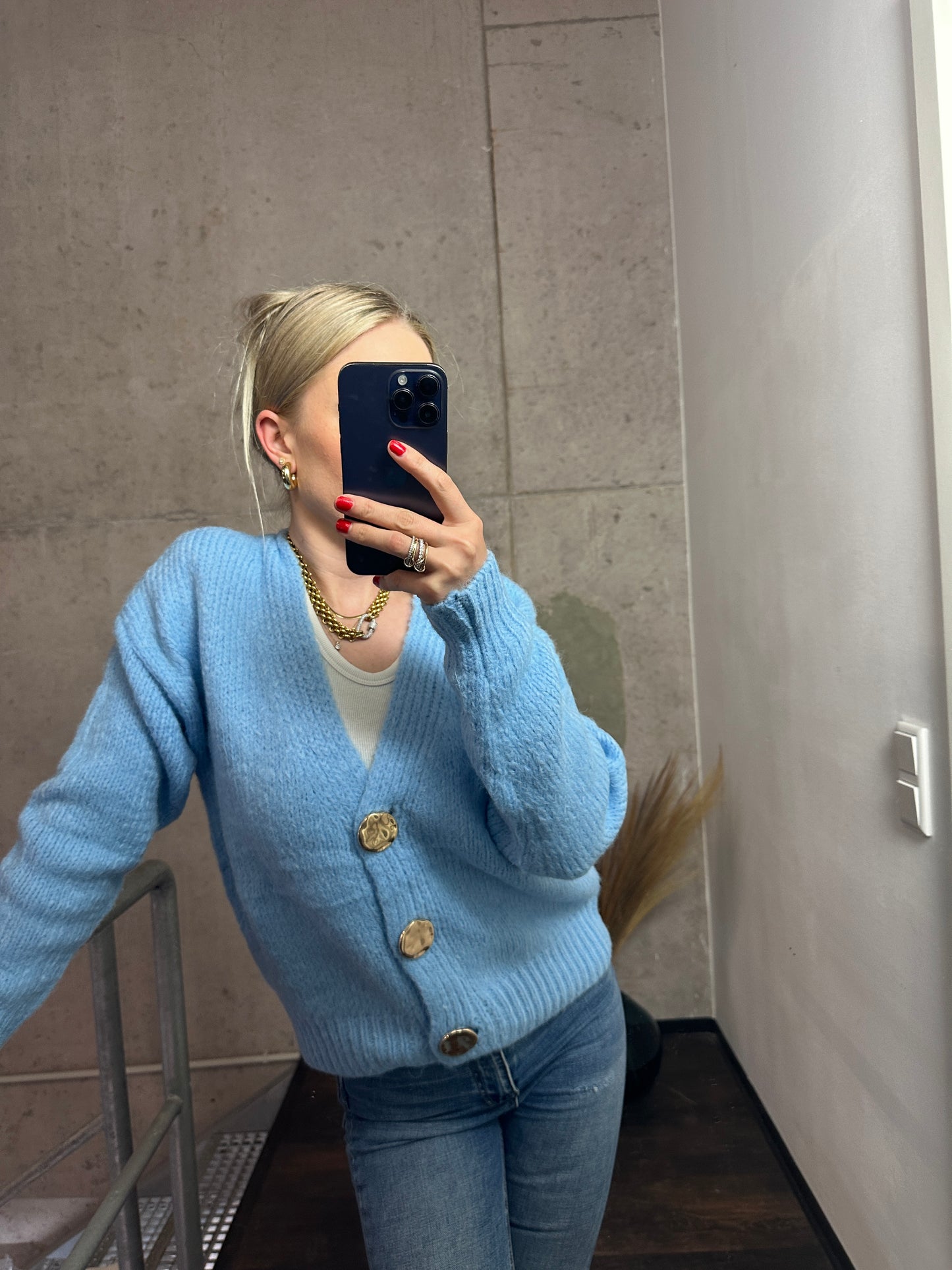 Cardigan Cinderella Hellblau