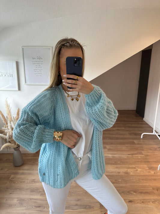 Cardigan Luna Blau
