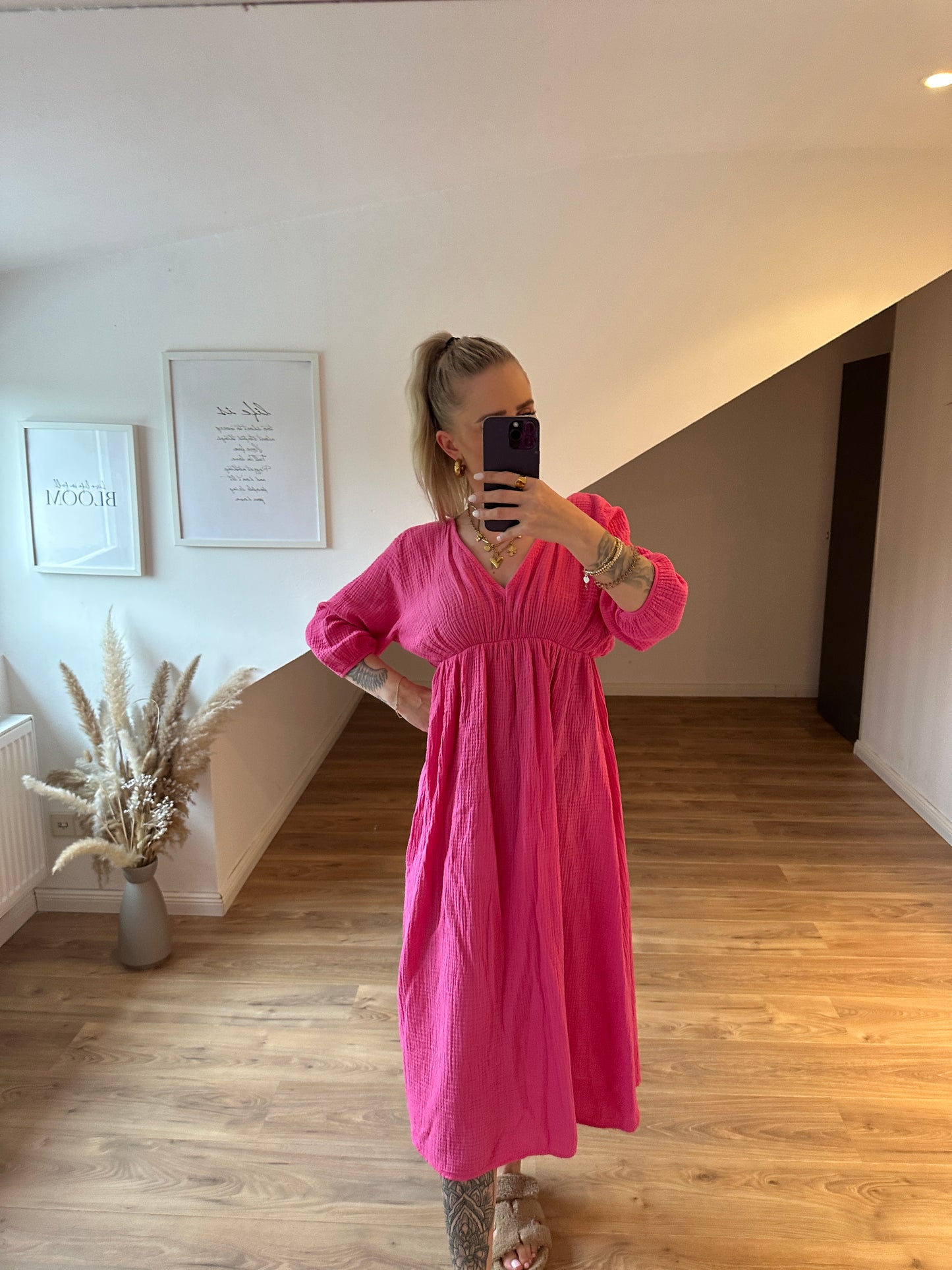 Musselin Kleid Summerdream Weiß