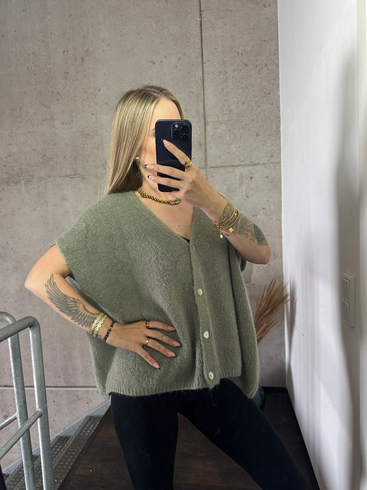 Weste "Anni" Salbei