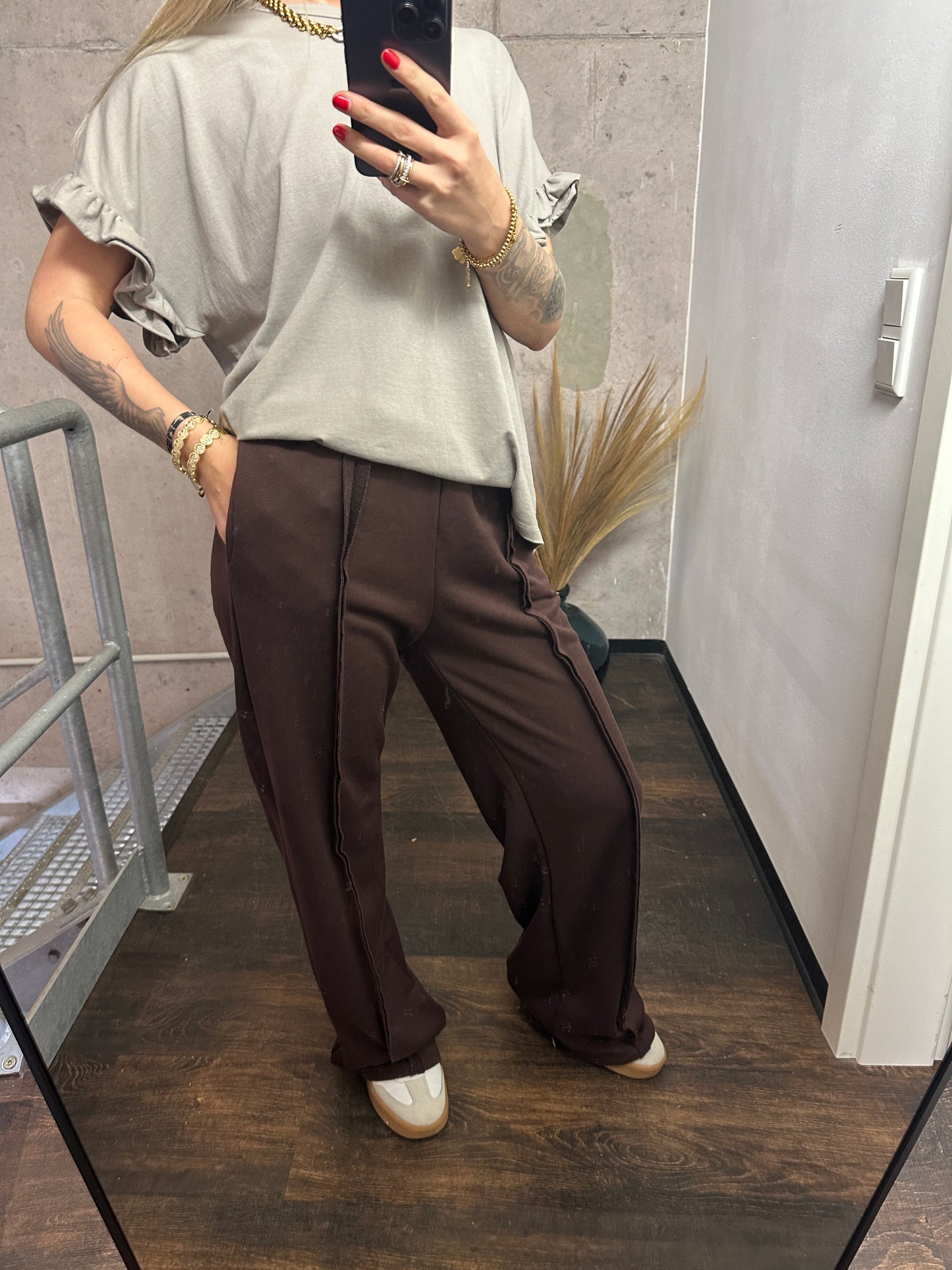 Jogginghose "Alea" Braun