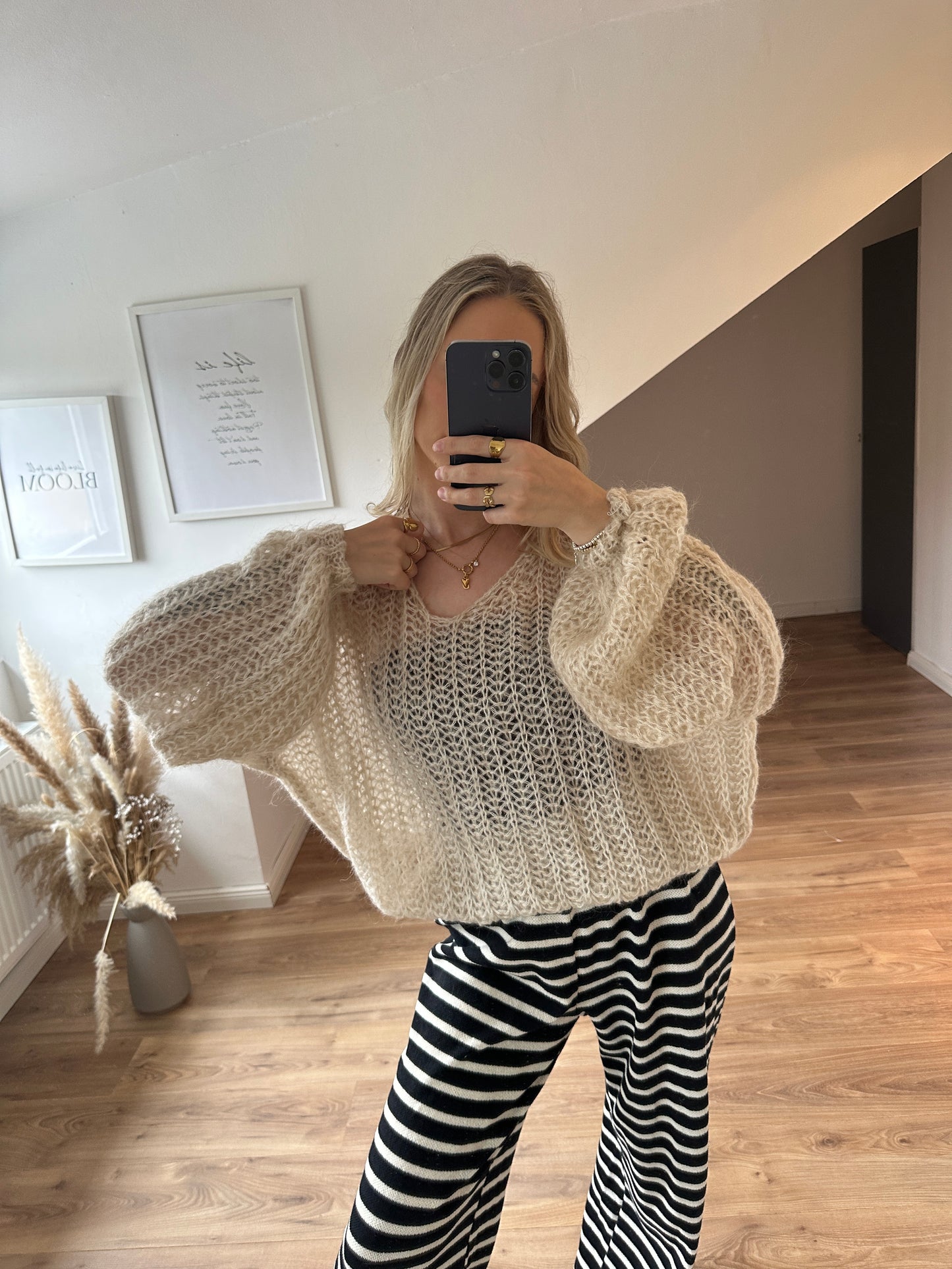 Cardigan Luna Beige Pullover