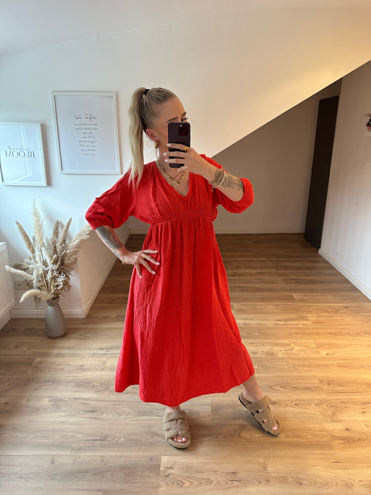 Musselin Kleid Summerdream Weiß