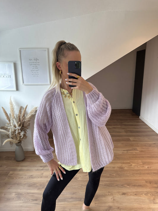 Cardigan Luna Flieder