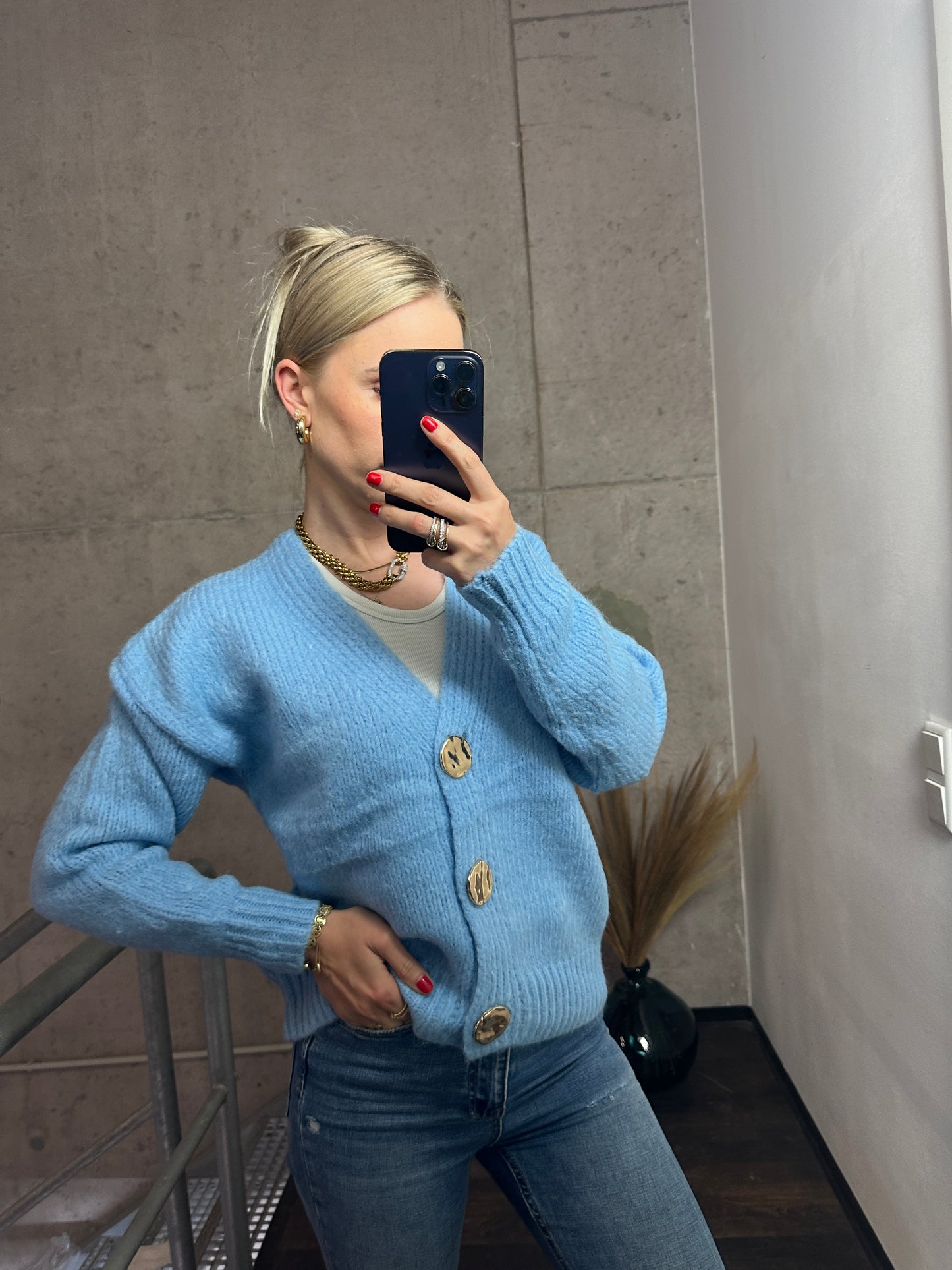 Cardigan Cinderella Hellblau