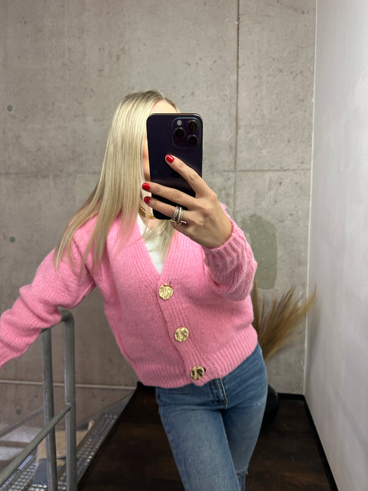 Cardigan Cinderella Rosa