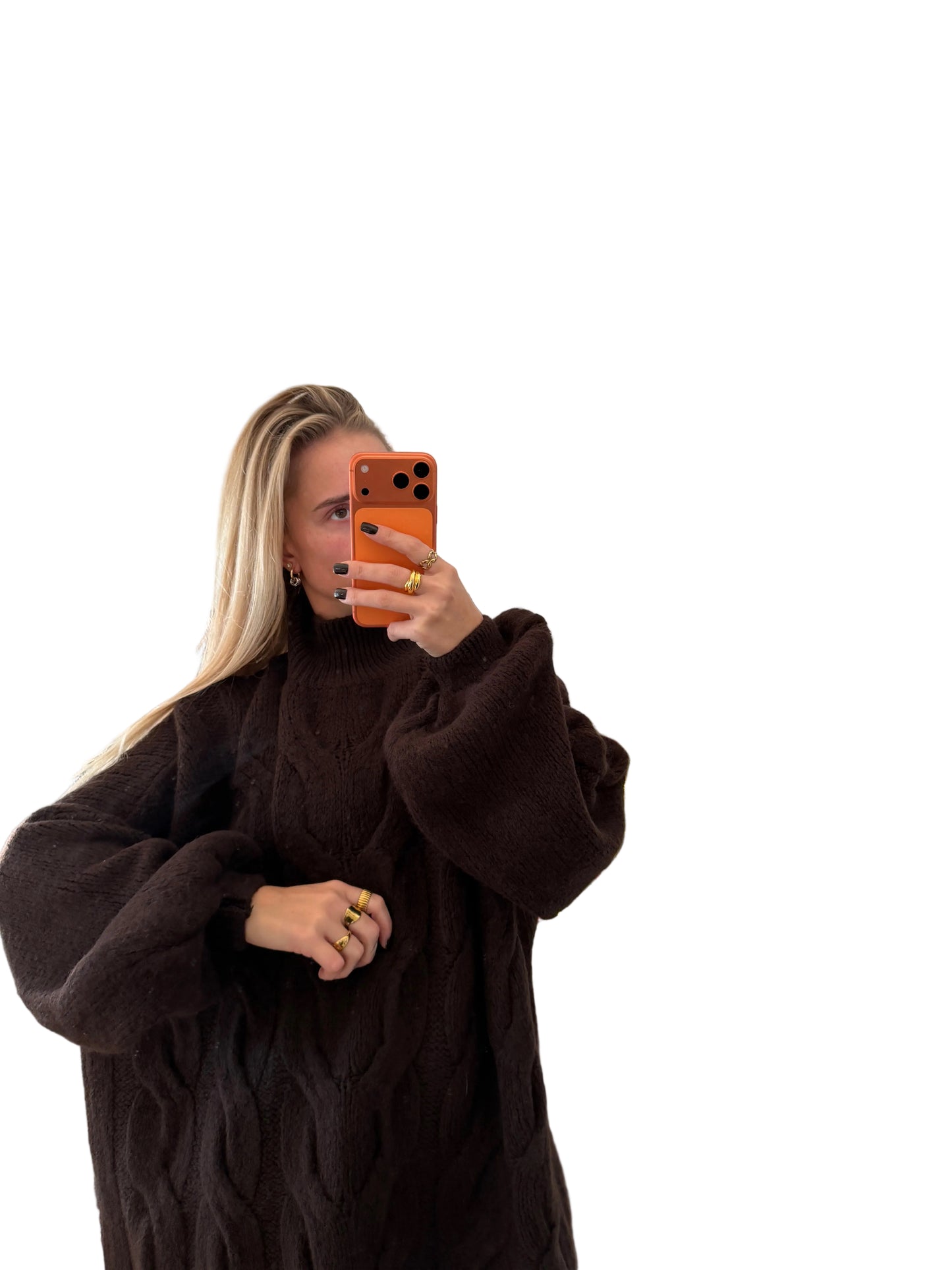 Pullover Knoti Braun