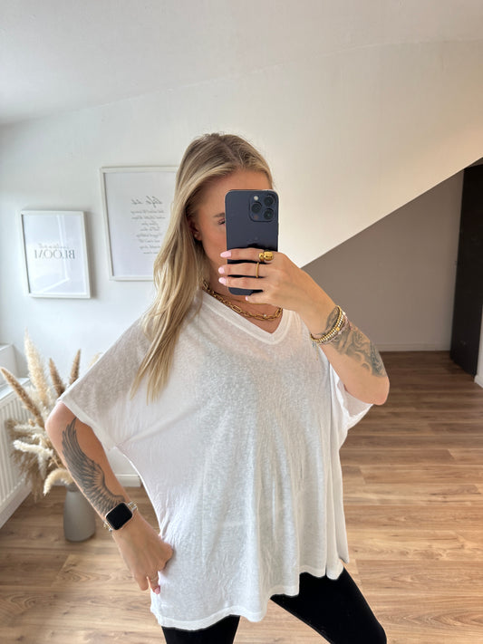Leichtes Shirt Weiß