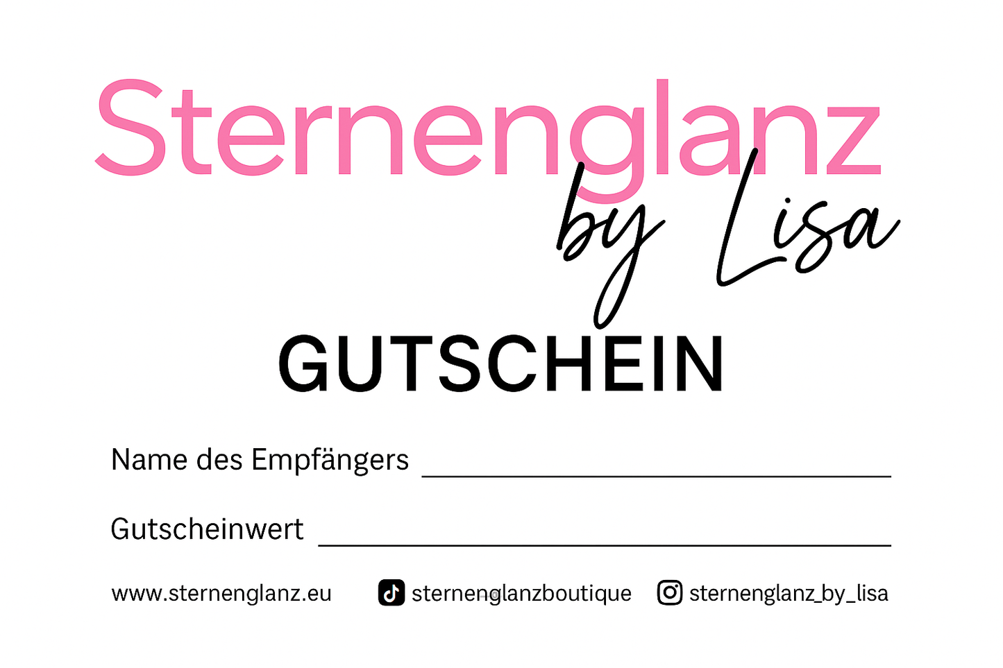 Sternenglanz by Lisa Gutschein