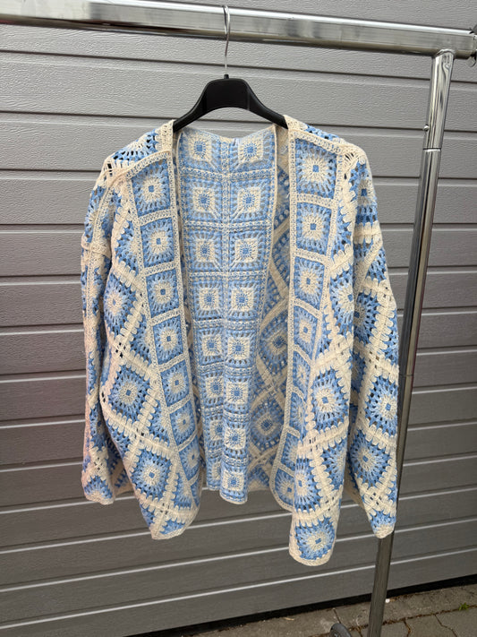 Bohoo Cardigan Blau