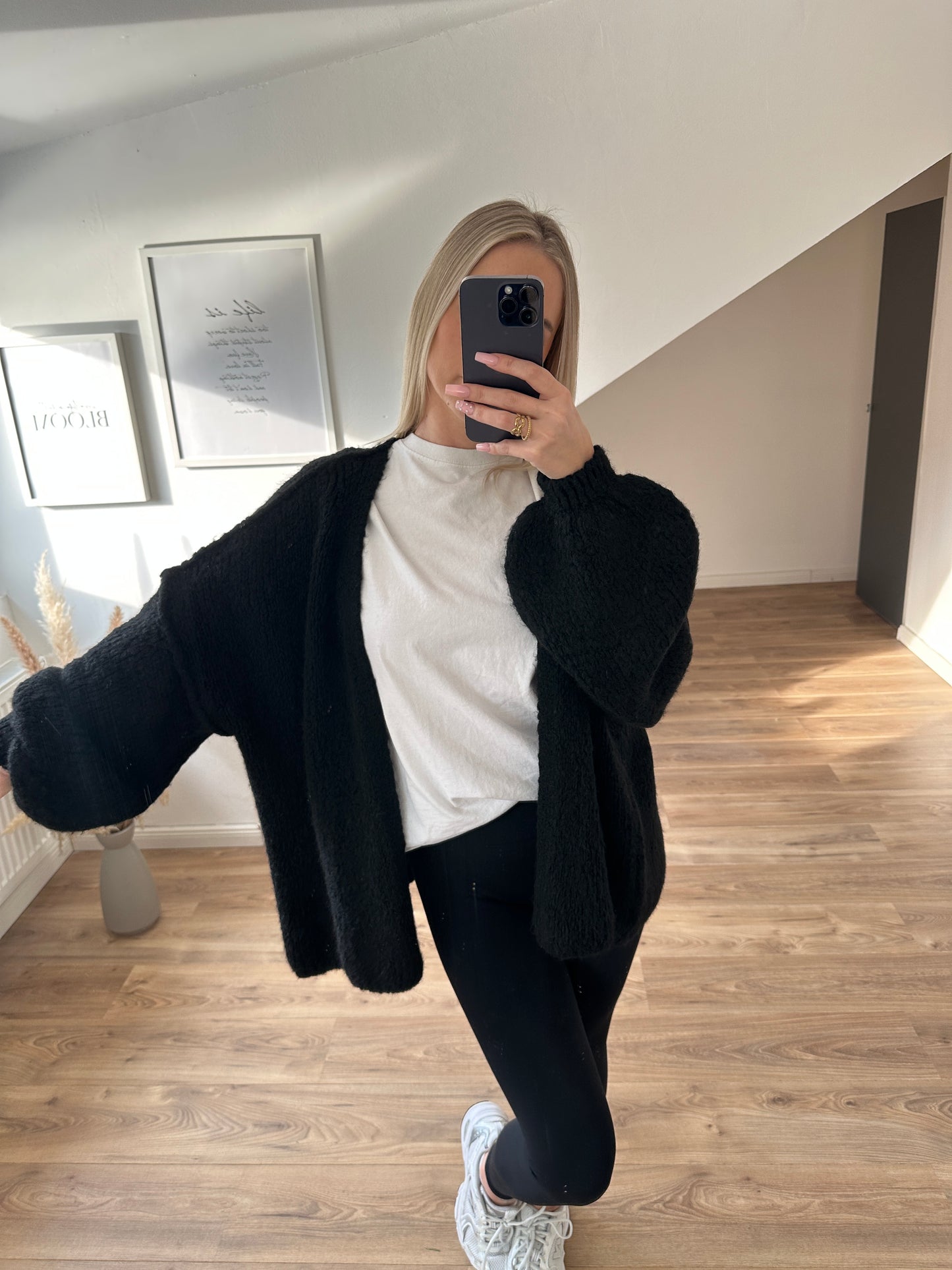 Cardigan "Nala" Hellgrau