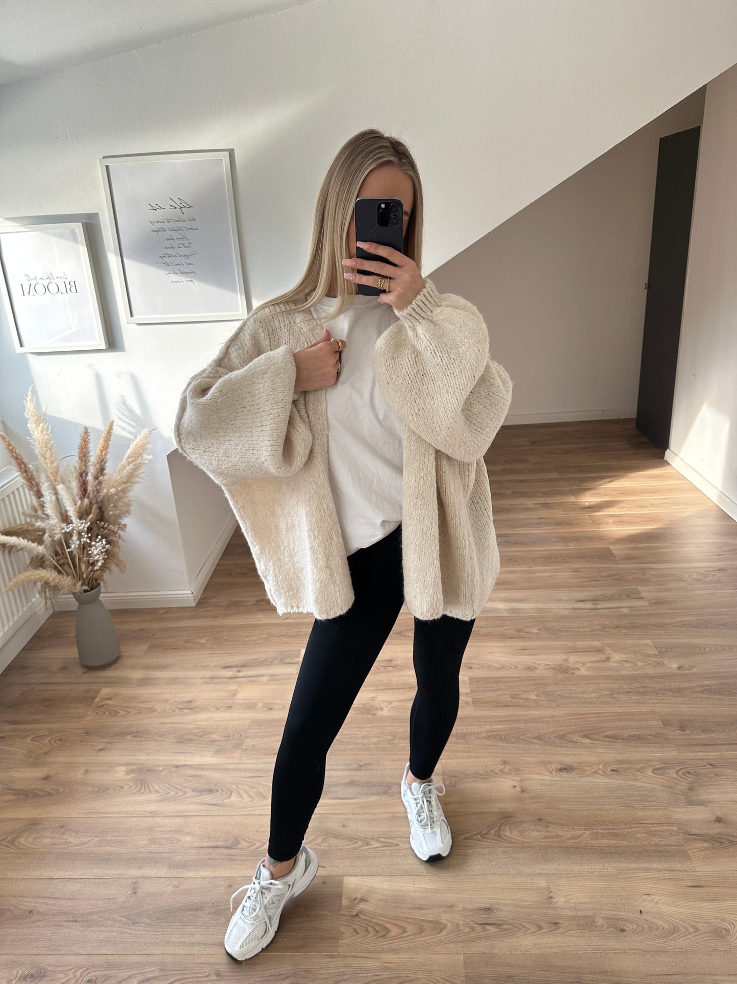 Cardigan "Nala" Hellgrau
