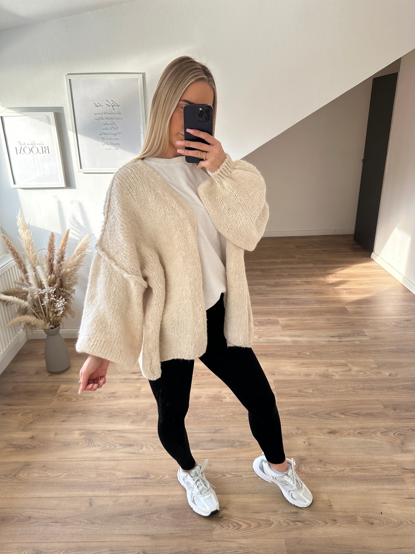 Cardigan "Nala" Hellgrau