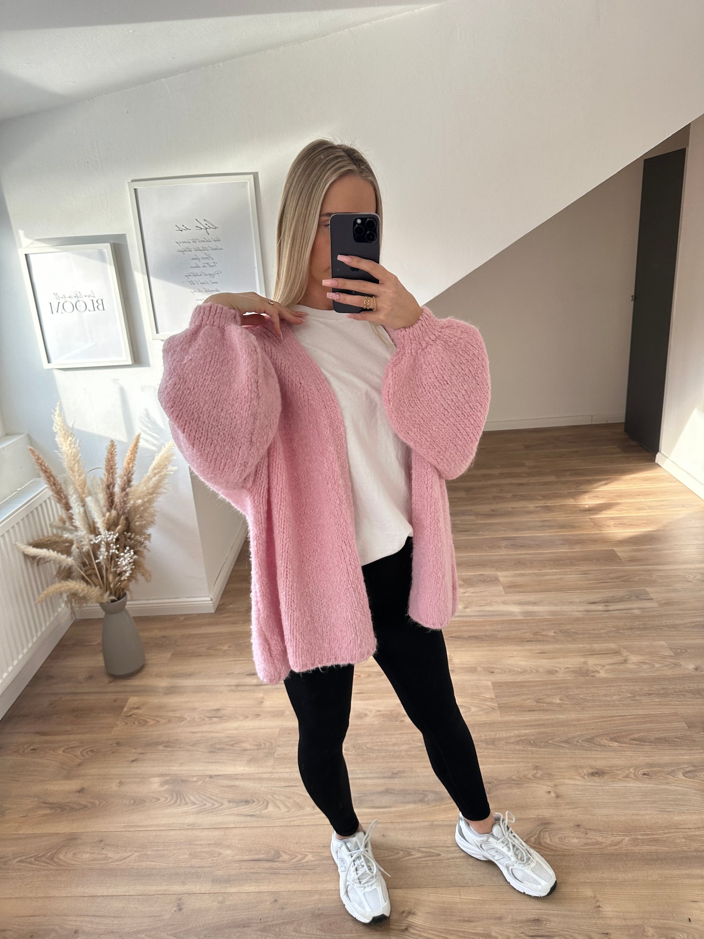 Cardigan "Nala" Hellgrau