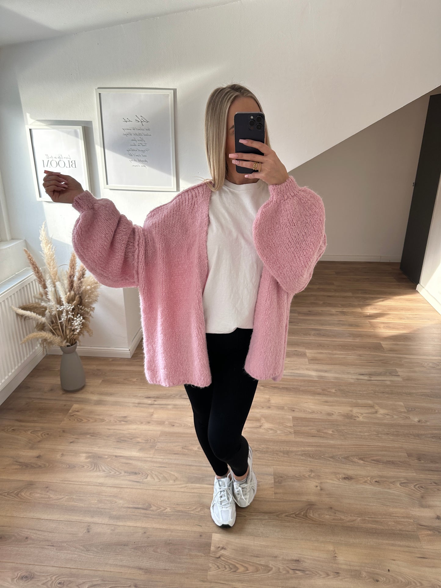 Cardigan "Nala" Hellgrau