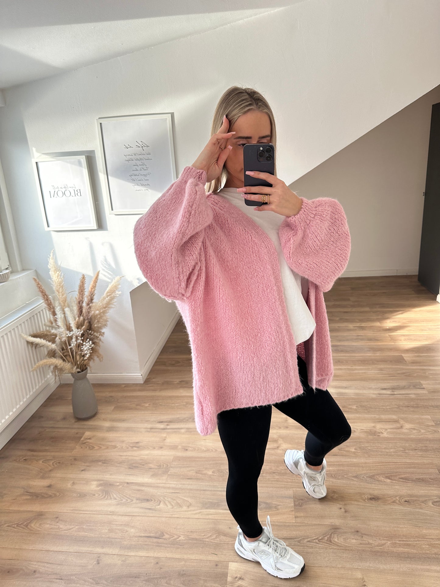 Cardigan "Nala" Hellgrau