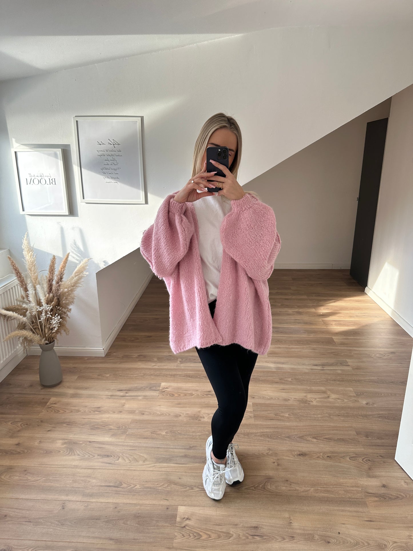 Cardigan "Nala" Hellgrau