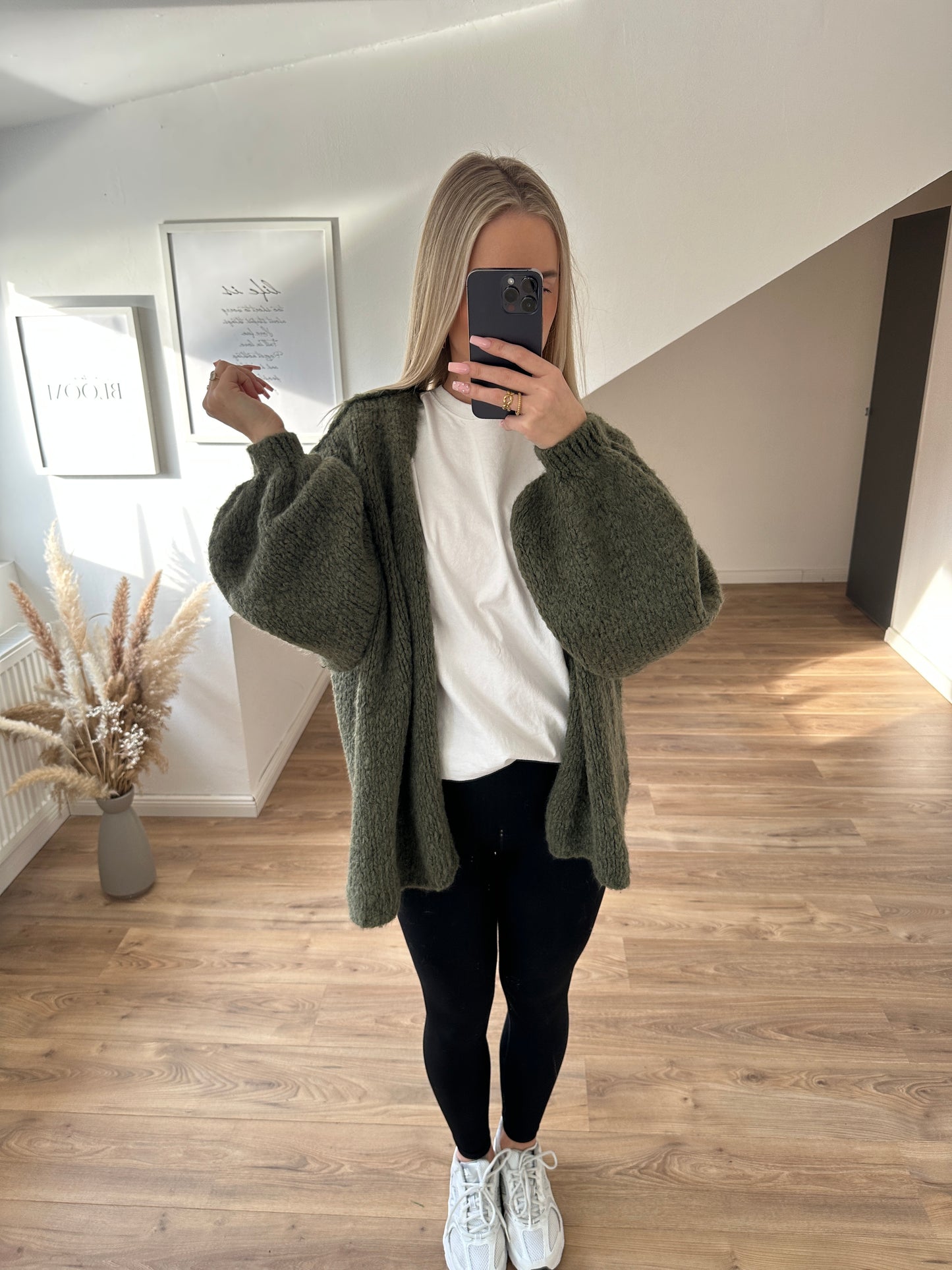 Cardigan "Nala" Hellgrau