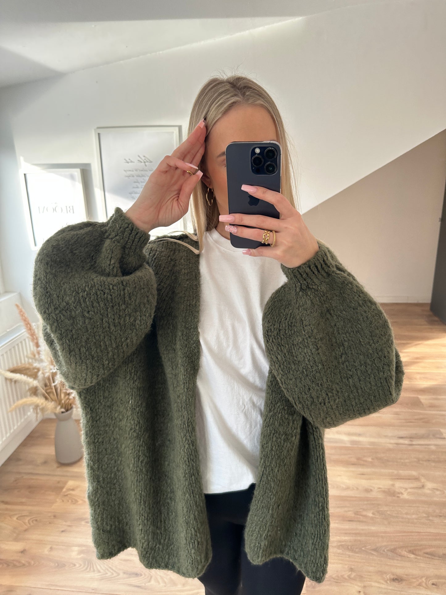 Cardigan "Nala" Hellgrau