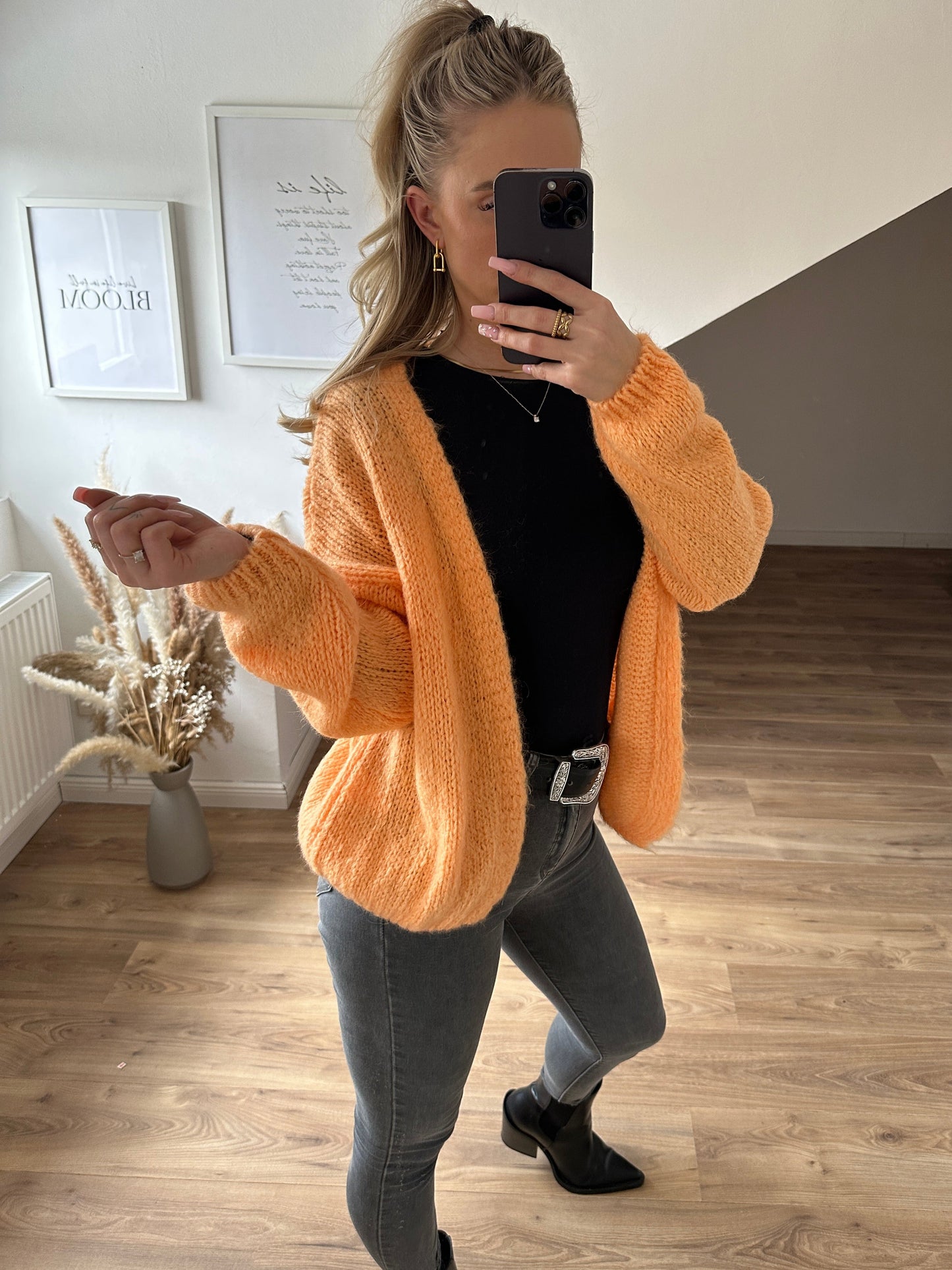 Cardigan "Livi" Gelb