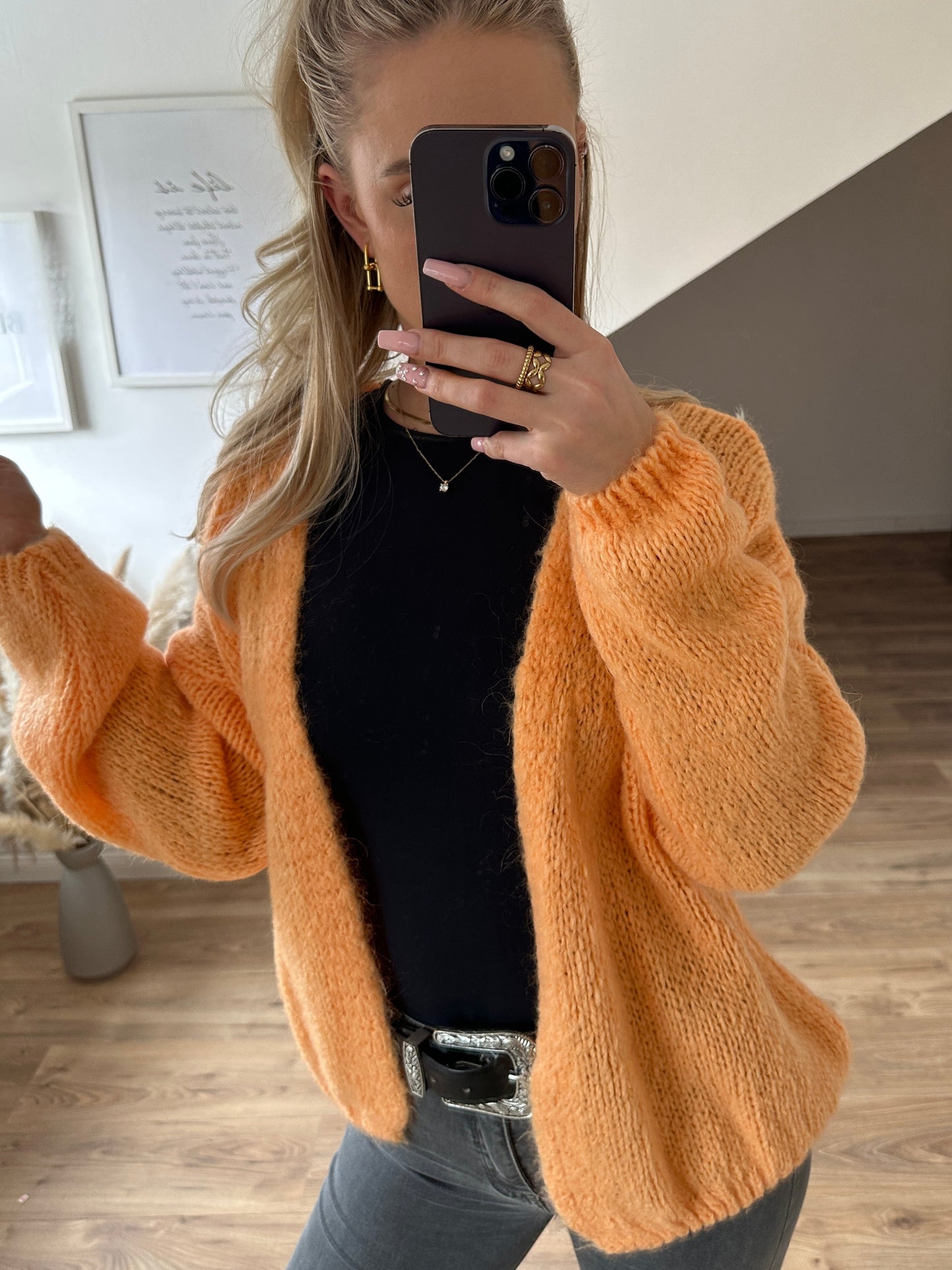 Cardigan "Livi" Gelb