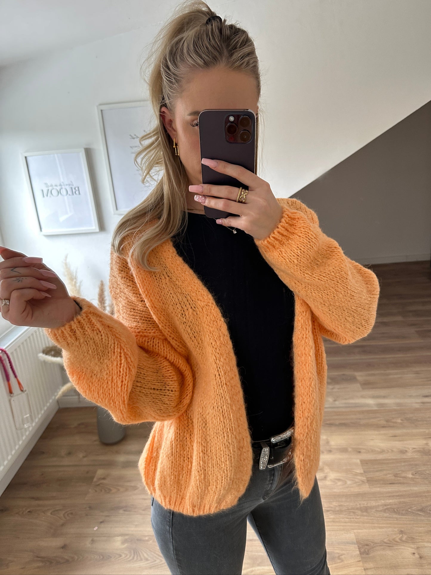 Cardigan "Livi" Gelb