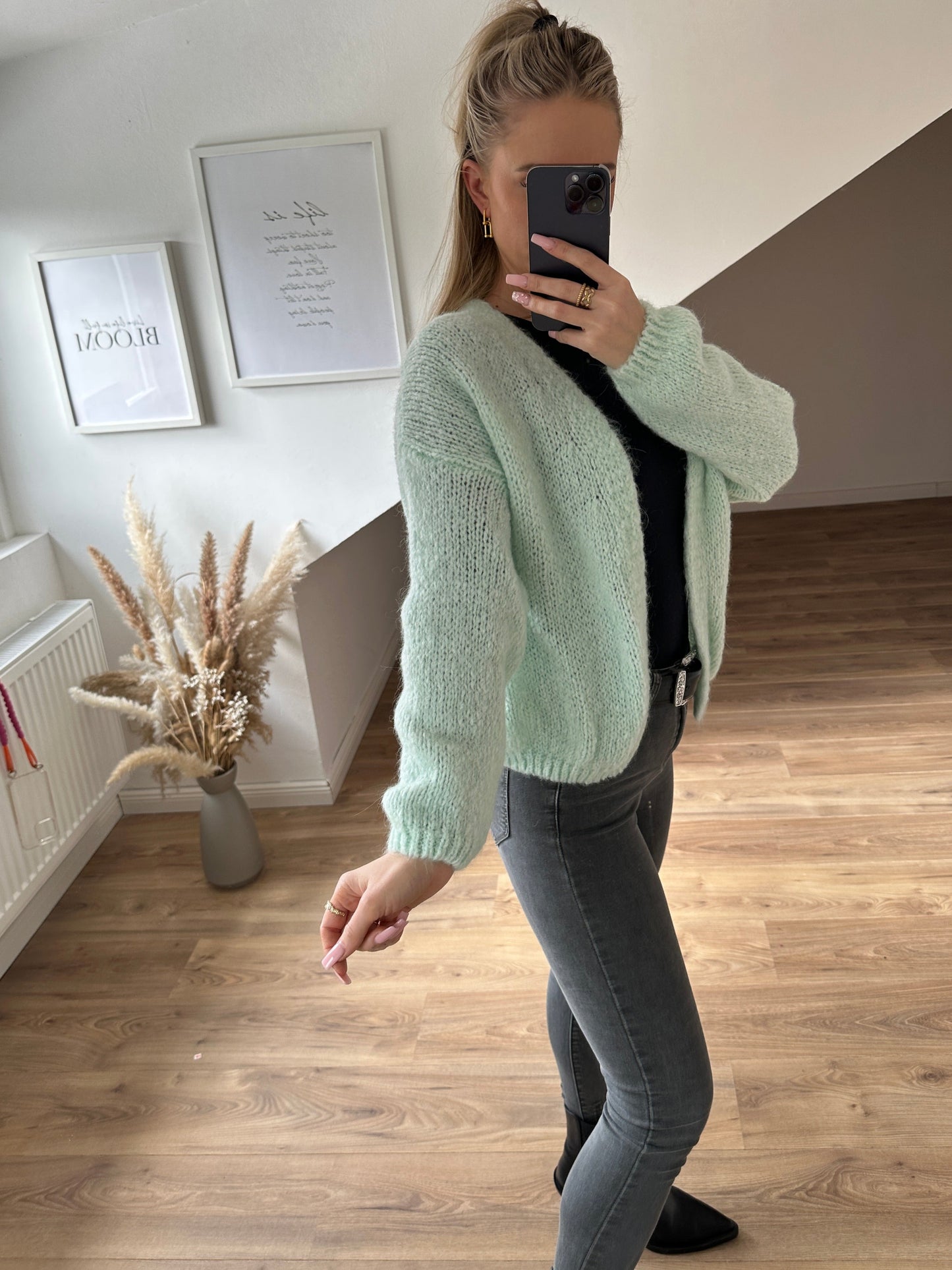 Cardigan "Livi" Gelb