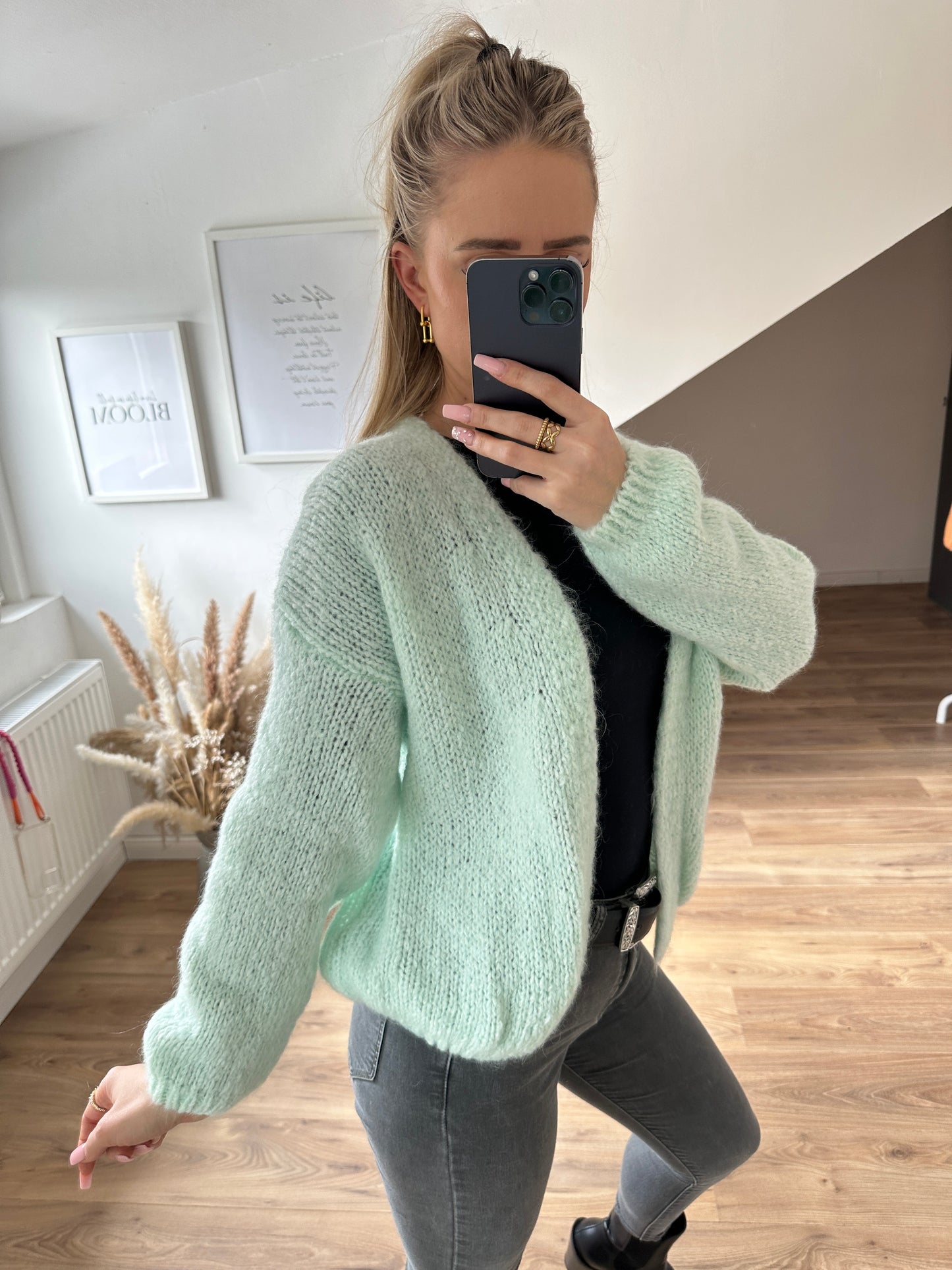 Cardigan "Livi" Gelb