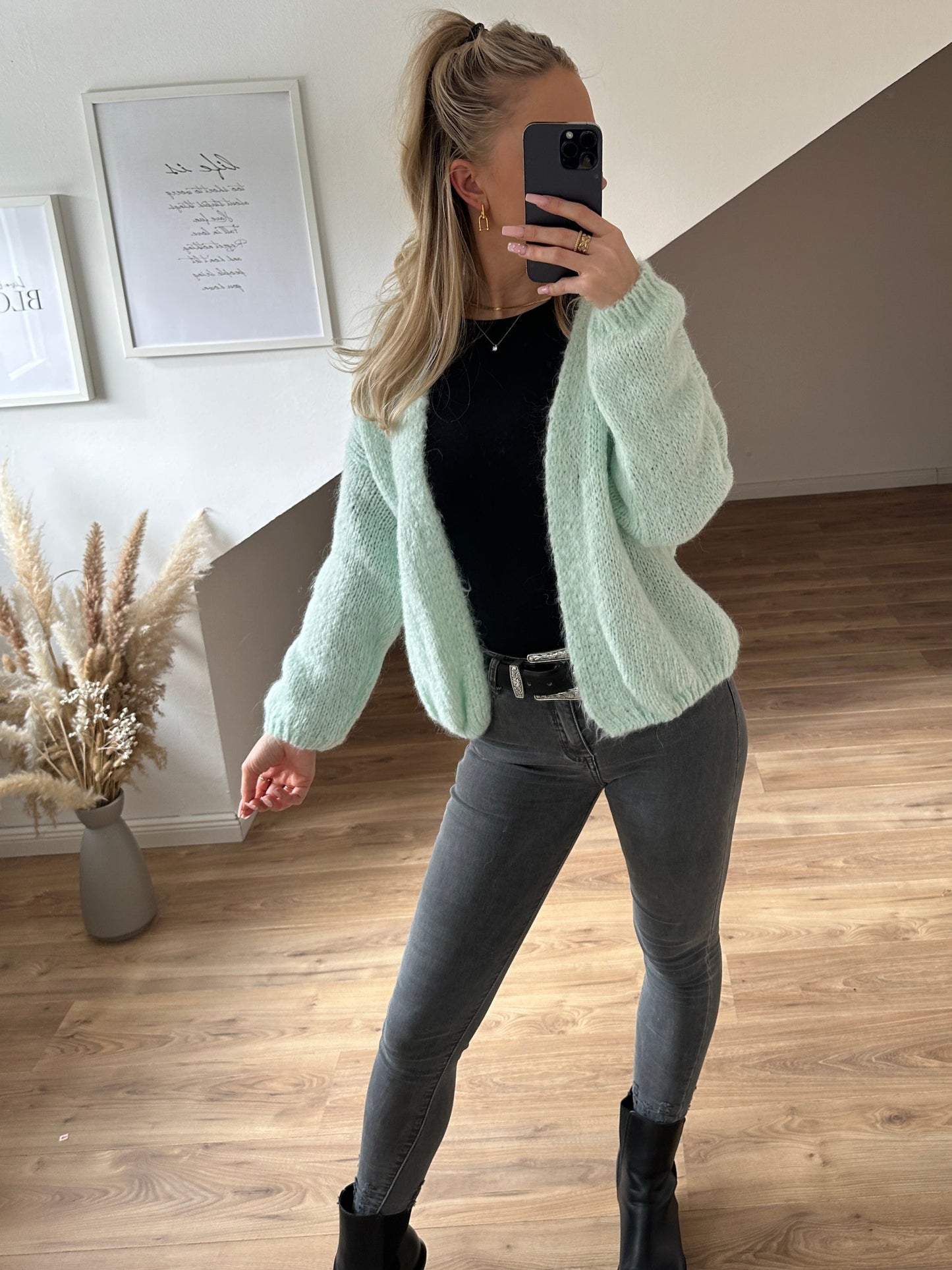 Cardigan "Livi" Gelb