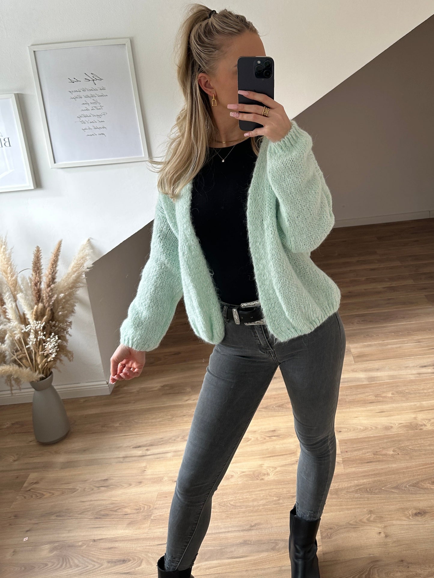 Cardigan "Livi" Gelb