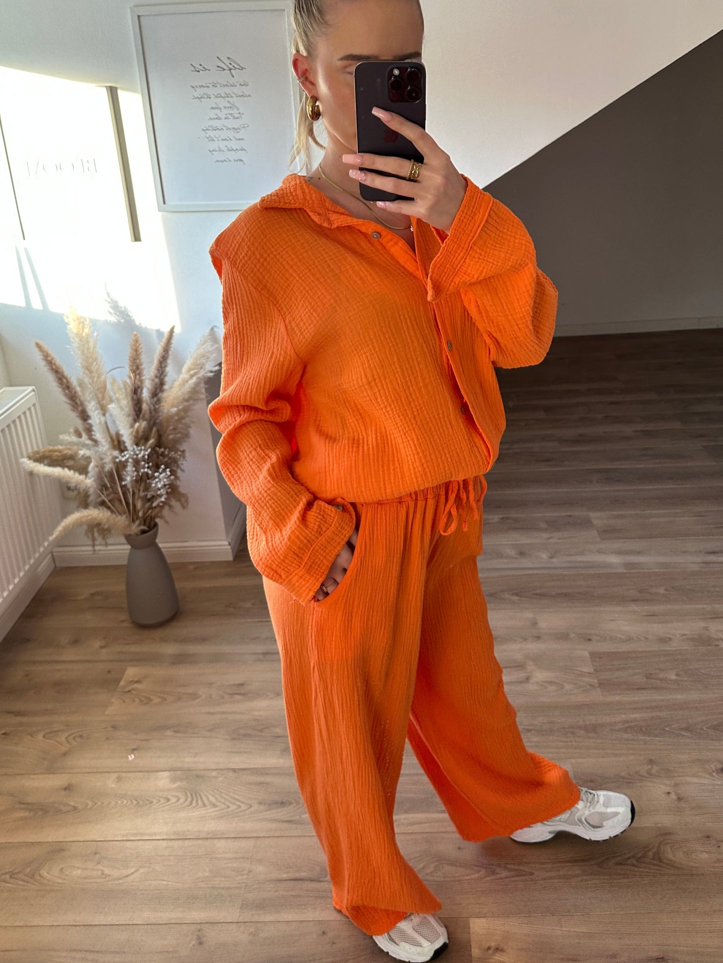 Musselin Hose "Spring" Gelb