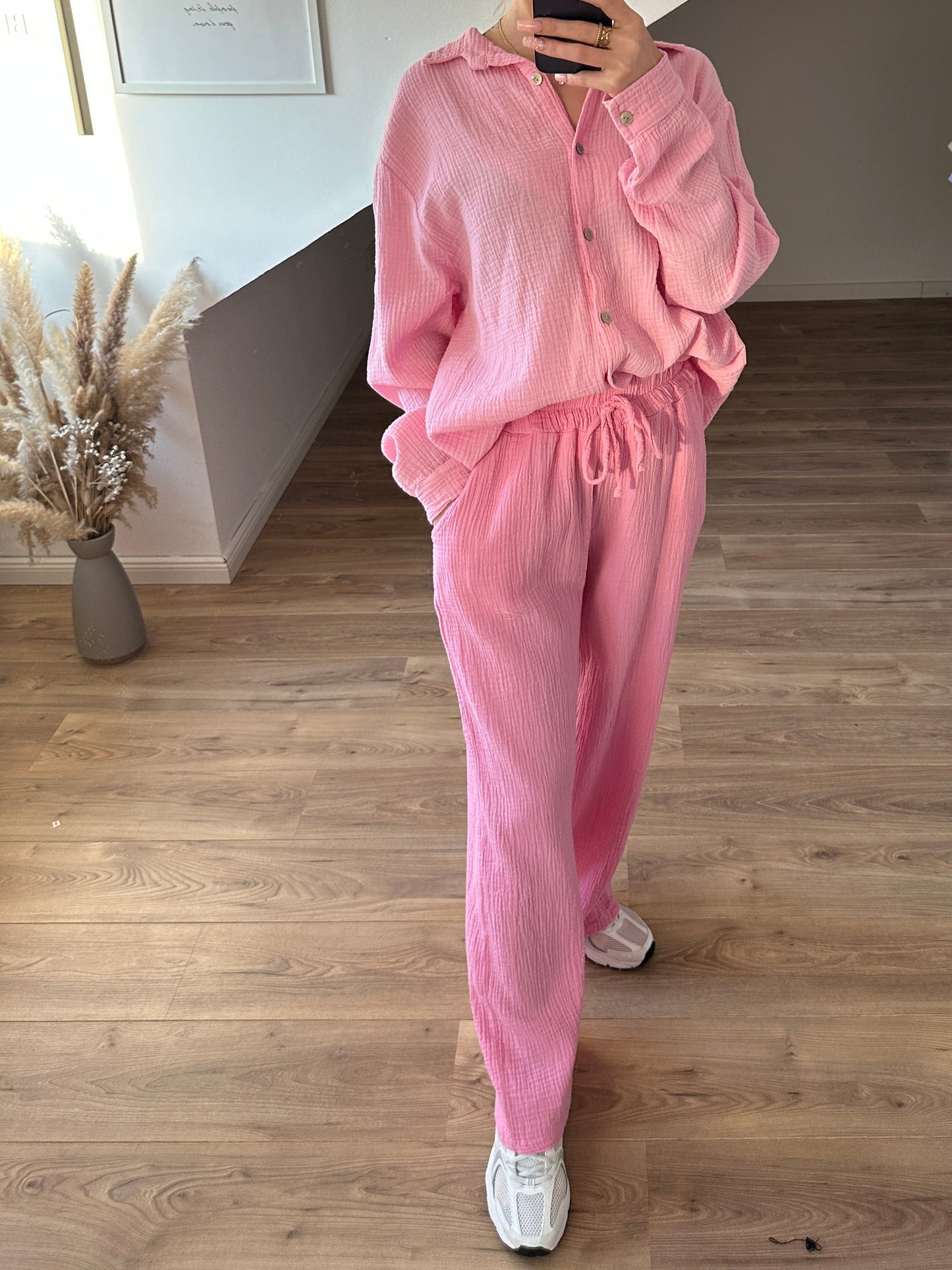 Musselin Hose "Spring" Gelb
