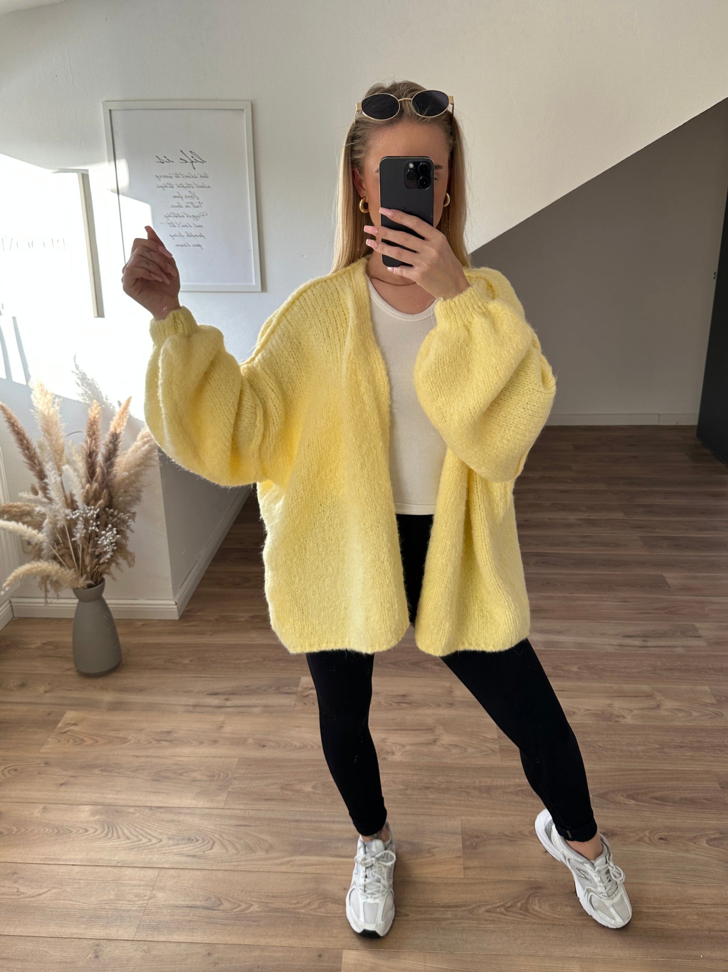 Cardigan "Nala" Flieder