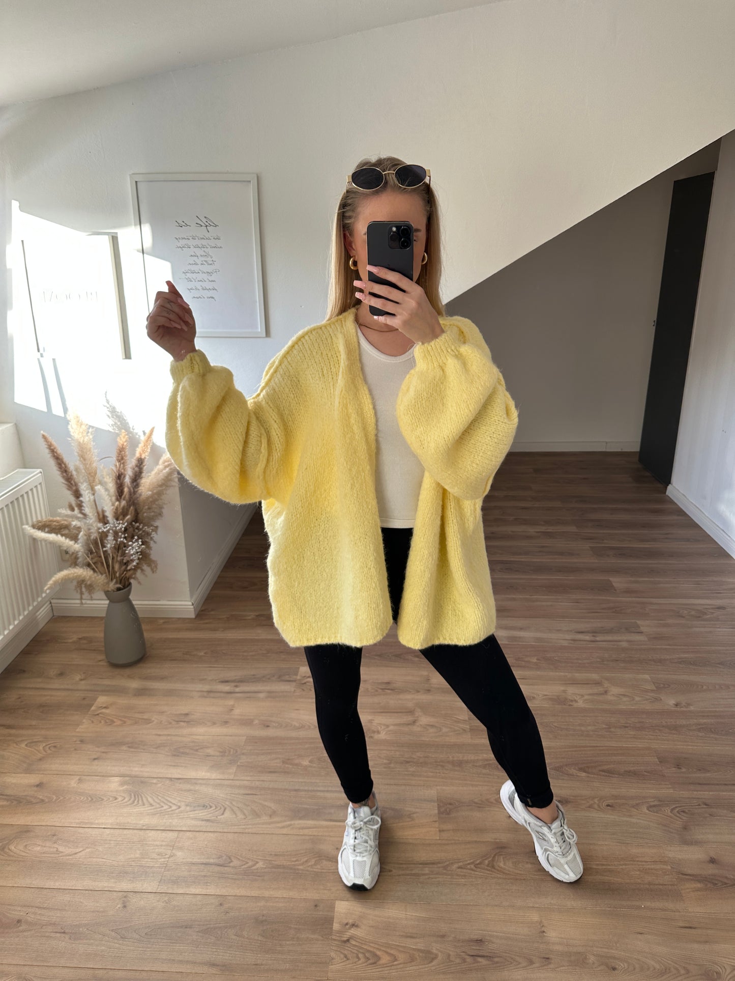 Cardigan "Nala" Hellgrau