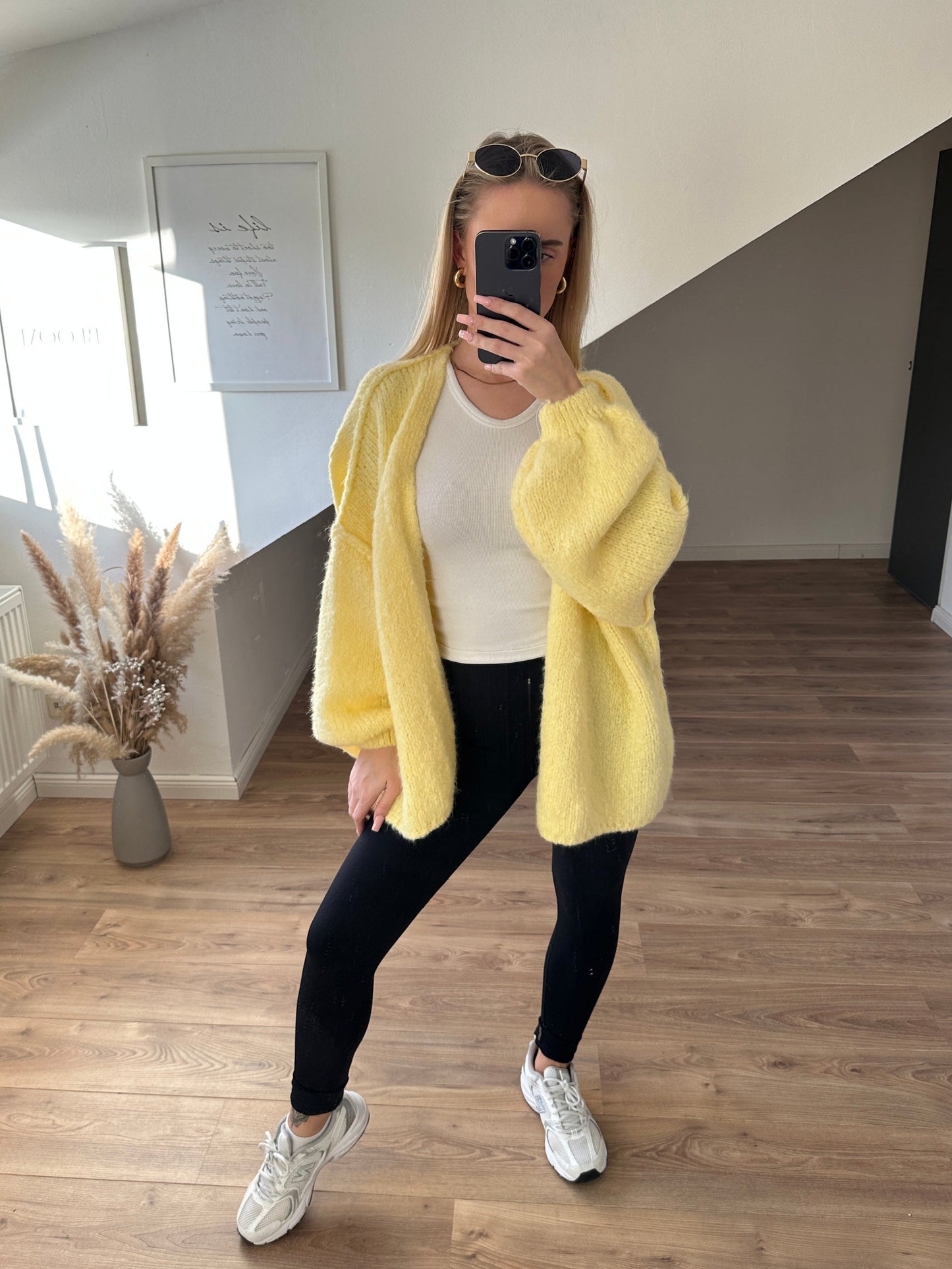 Cardigan "Nala" Hellgrau