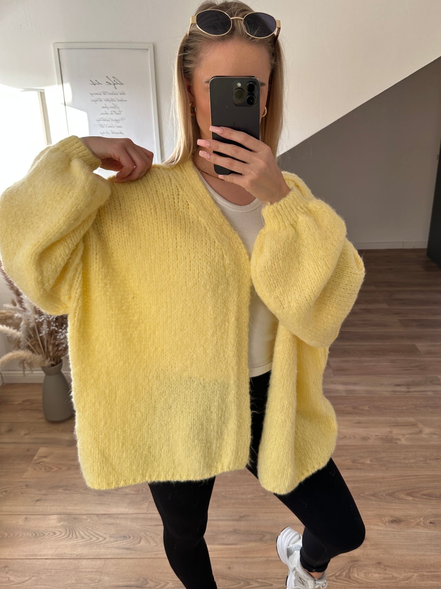 Cardigan "Nala" Flieder