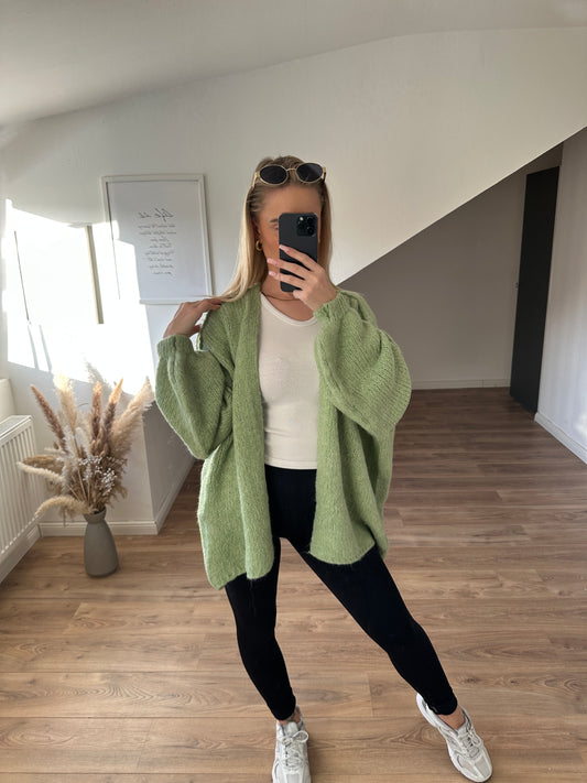 Cardigan "Nala" Hellgrün