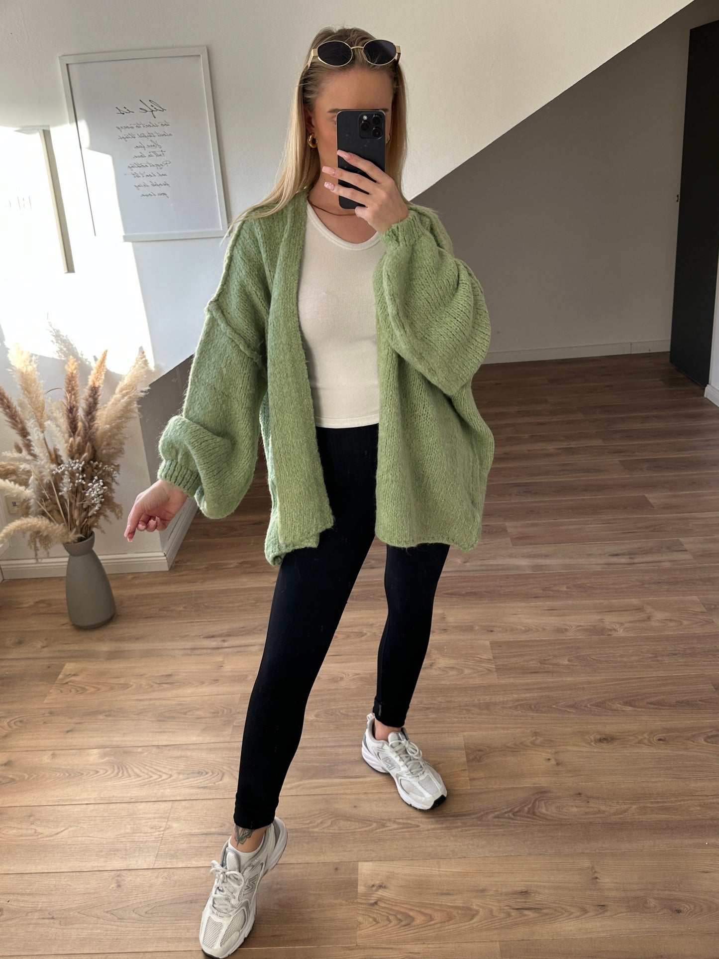 Cardigan "Nala" Flieder