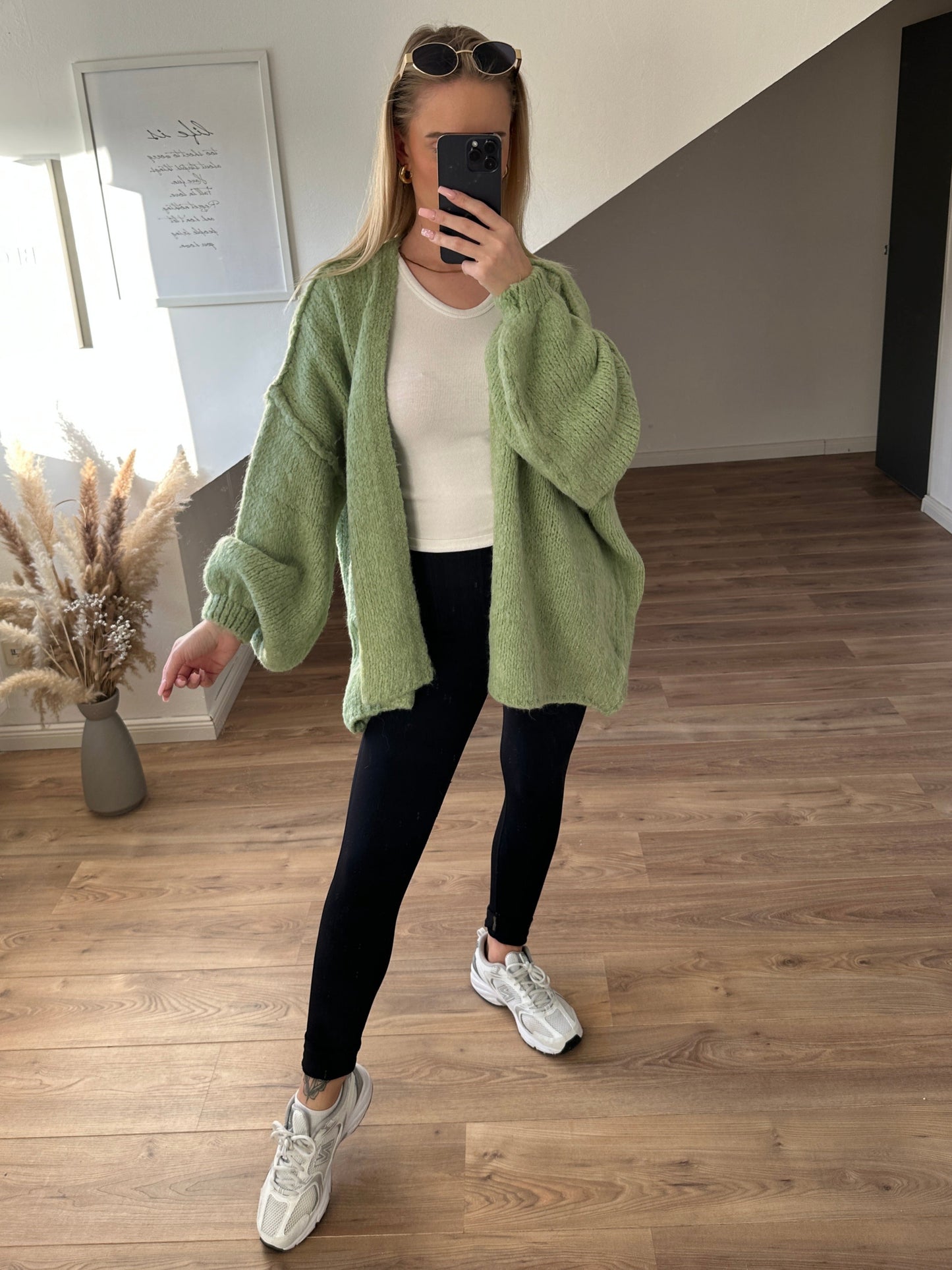 Cardigan "Nala" Hellgrau