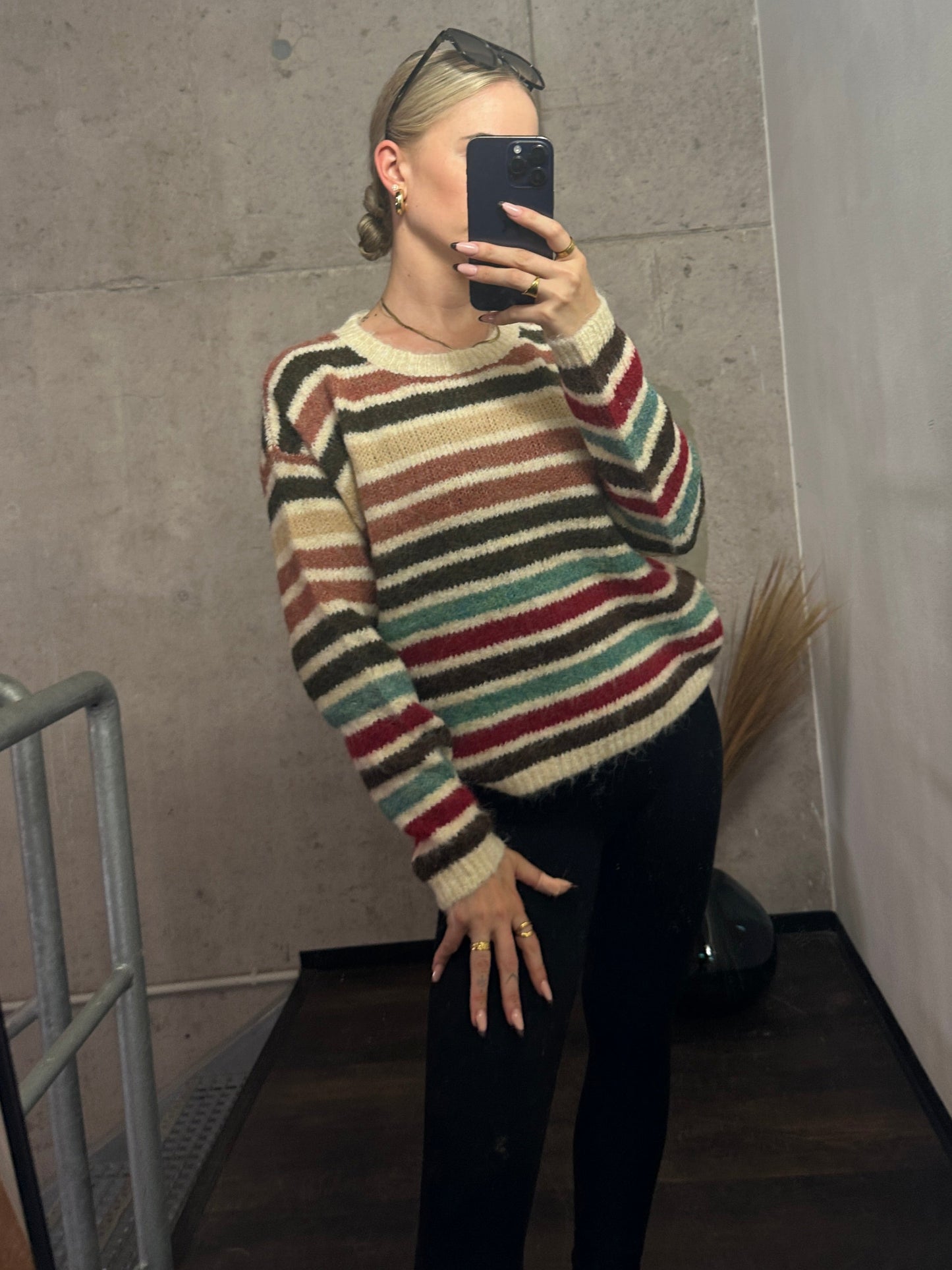 Pullover “Autumn Stripes” – Cozy Chic