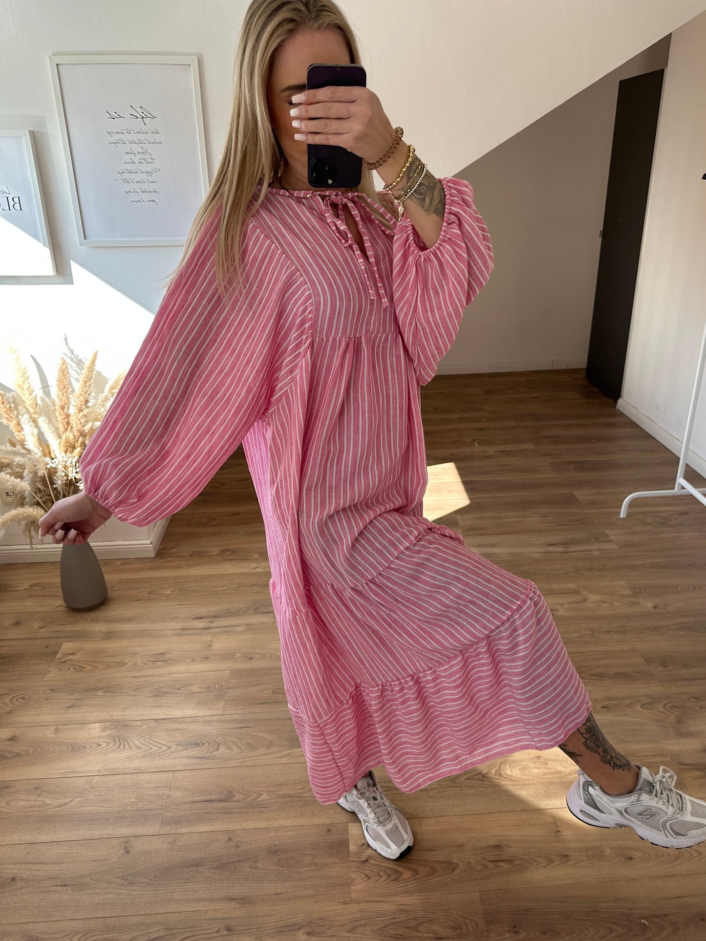 Kleid "Sunny" Lang Gelb